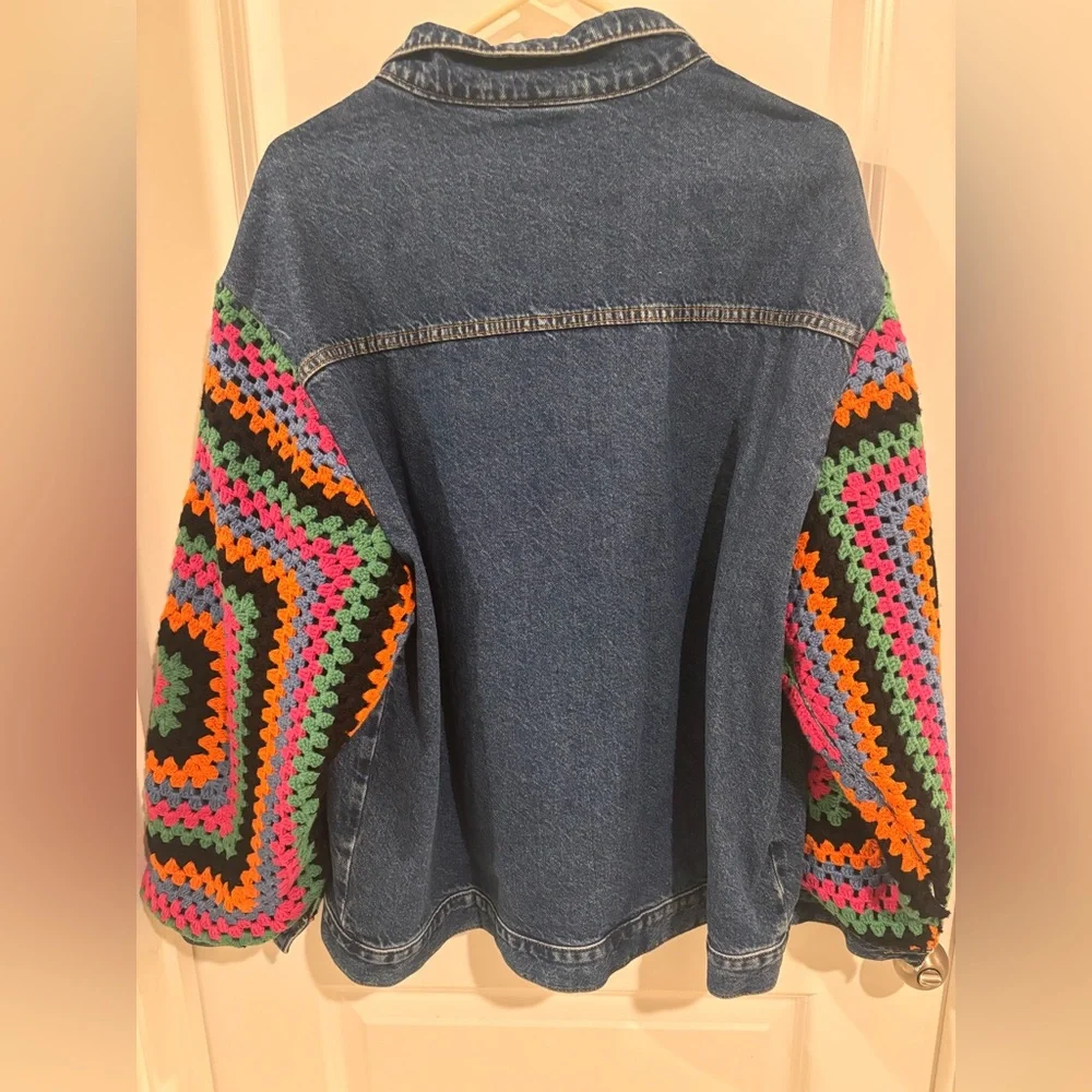 FARM Rio Multicolor Jean Jacket - Picture 11 of 16